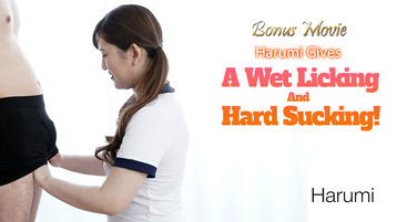 Heyzo 3172 Harumi Gives A Wet Licking And Hard Sucking! - Harumi